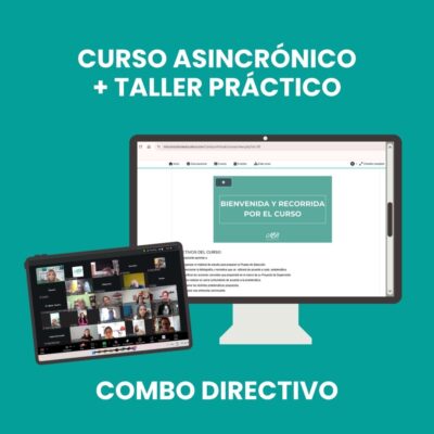 Curso asincrónico "Pruebas de selección para cargo de director/a" + Taller en vivo: Resolución de problemáticas para directivos