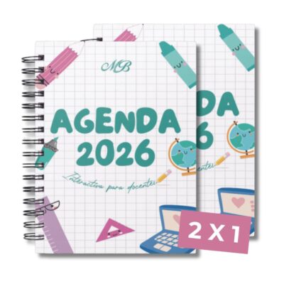 2X1 AGENDAS DOCENTES 2026